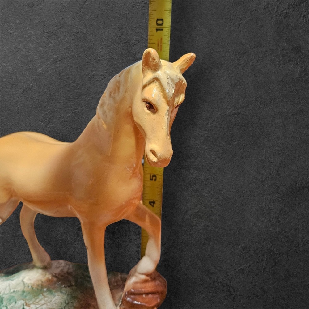 Franklin Mint Great Horses of the World Vintage Porcelain Quarter Horse 9.5" - Picture 6 of 7